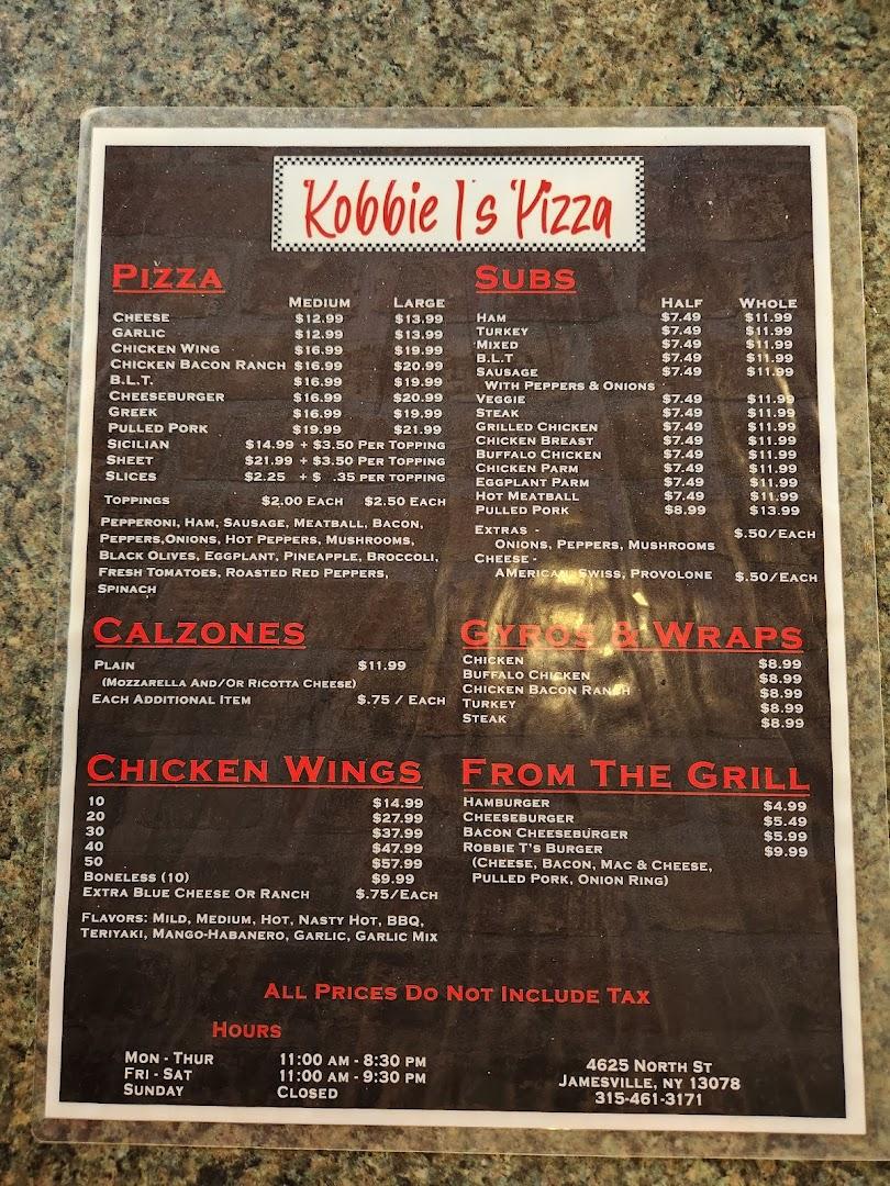 Robbie T's Pizza